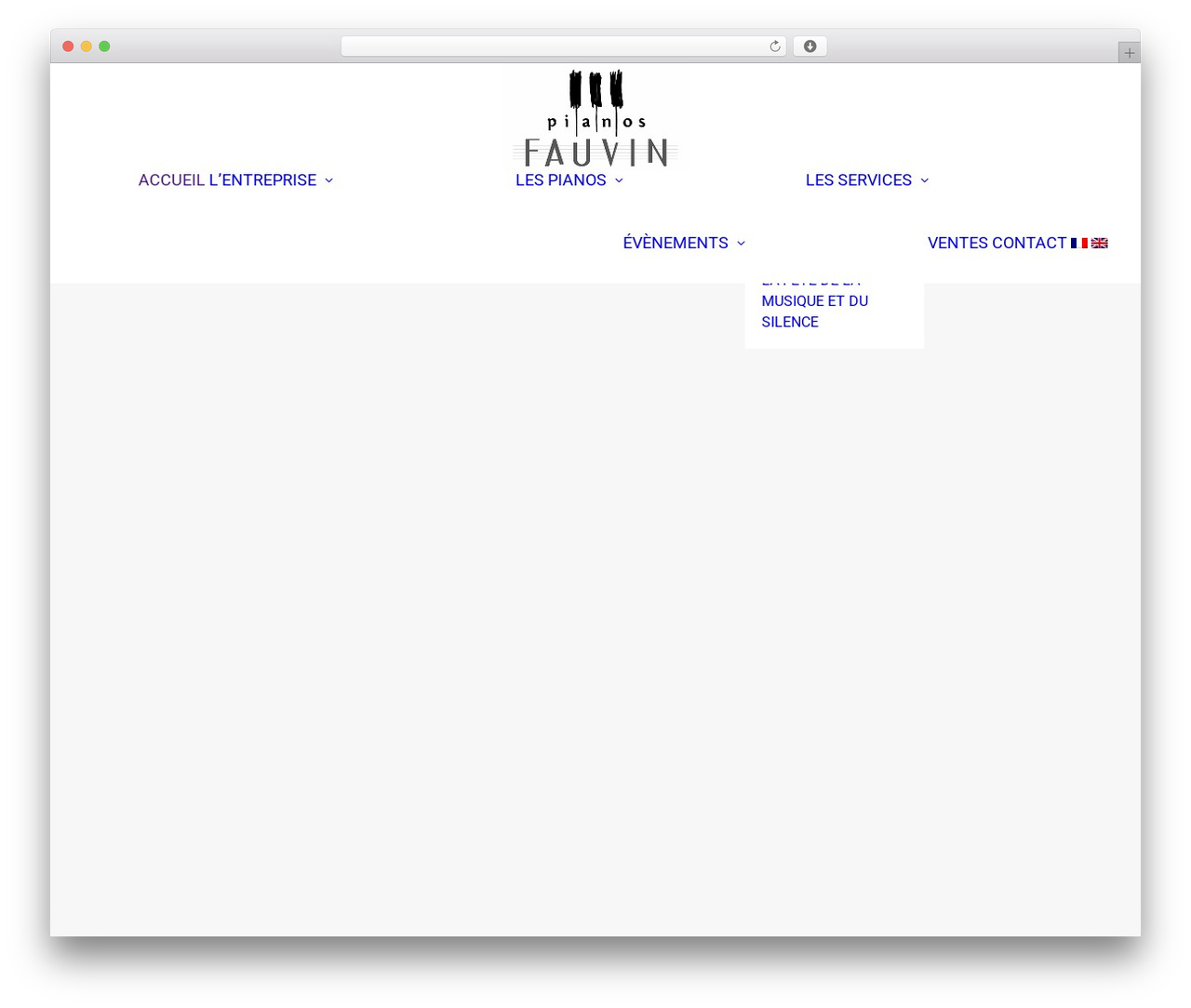 Fauvin WordPress website theme - fauvin.com