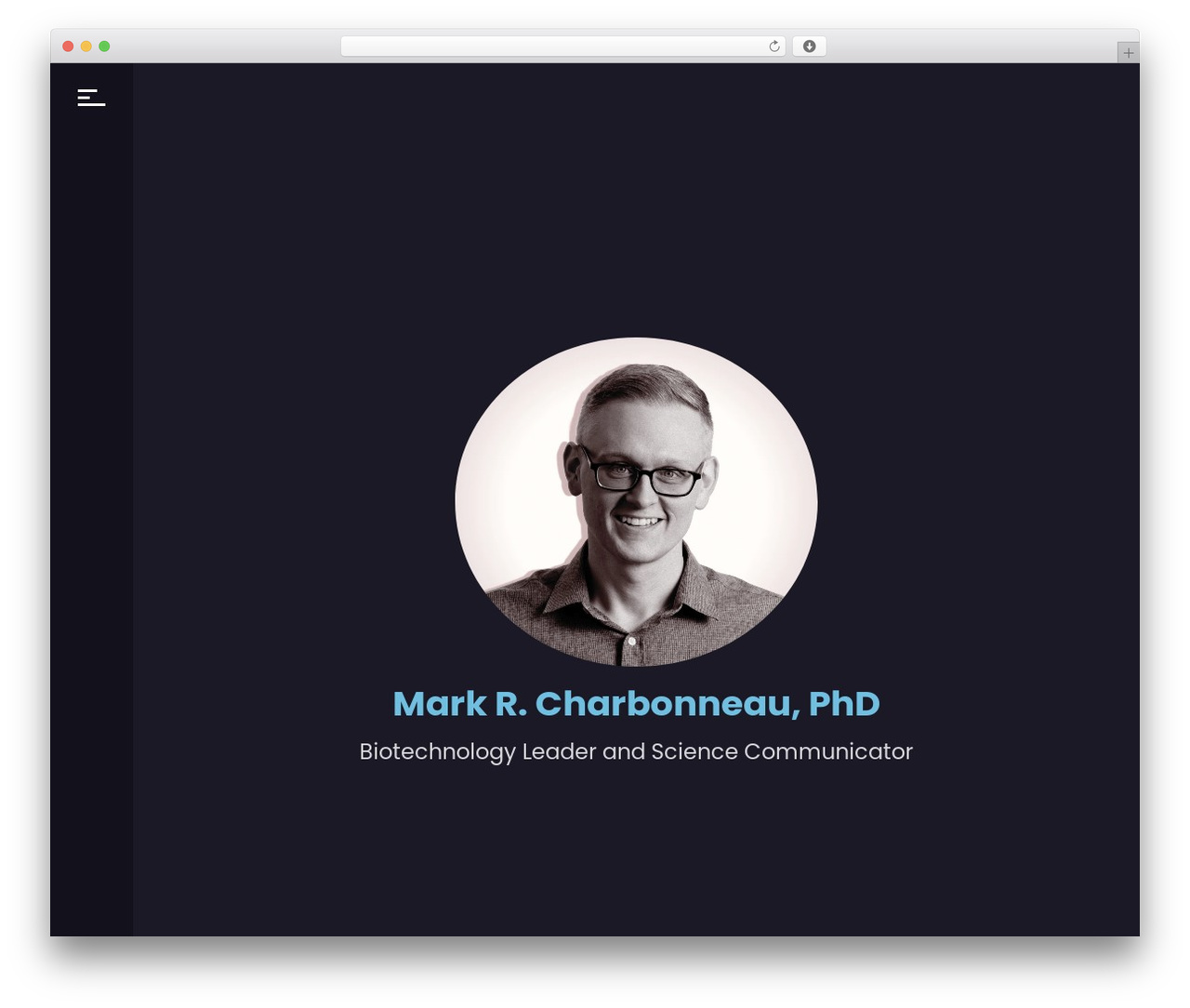 Volos WP WordPress theme - markcharbonneau.com
