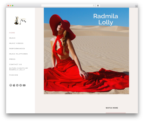 Qode music WordPress plugin - radmilalolly.com
