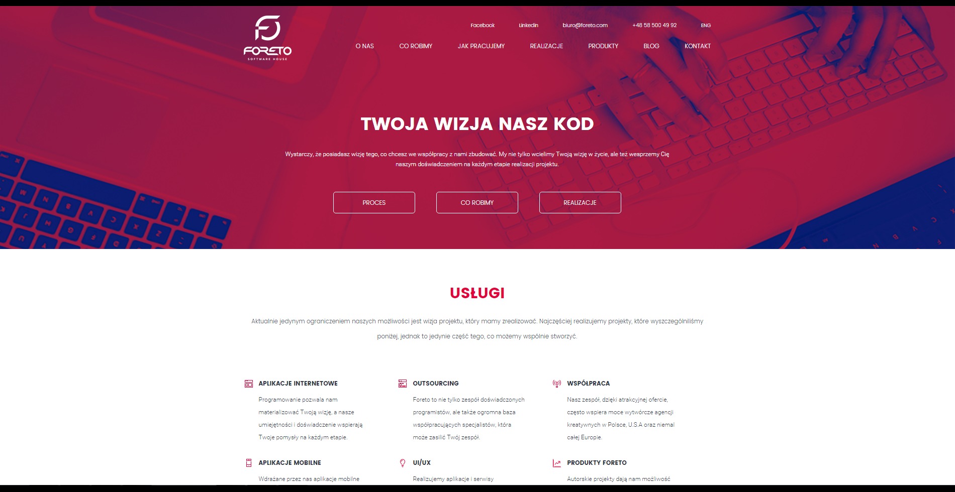 WordPress theme Foreto WordPress theme Foreto
