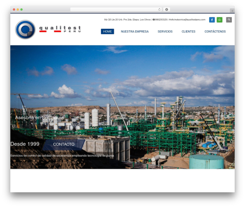 WordPress theme Kallyas - qualitestperu.com