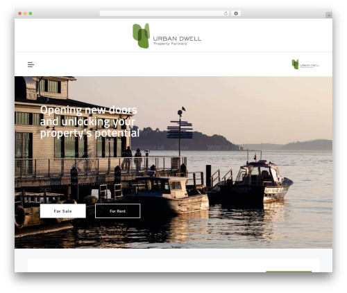 WordPress theme Upqode - urbandwellproperties.com