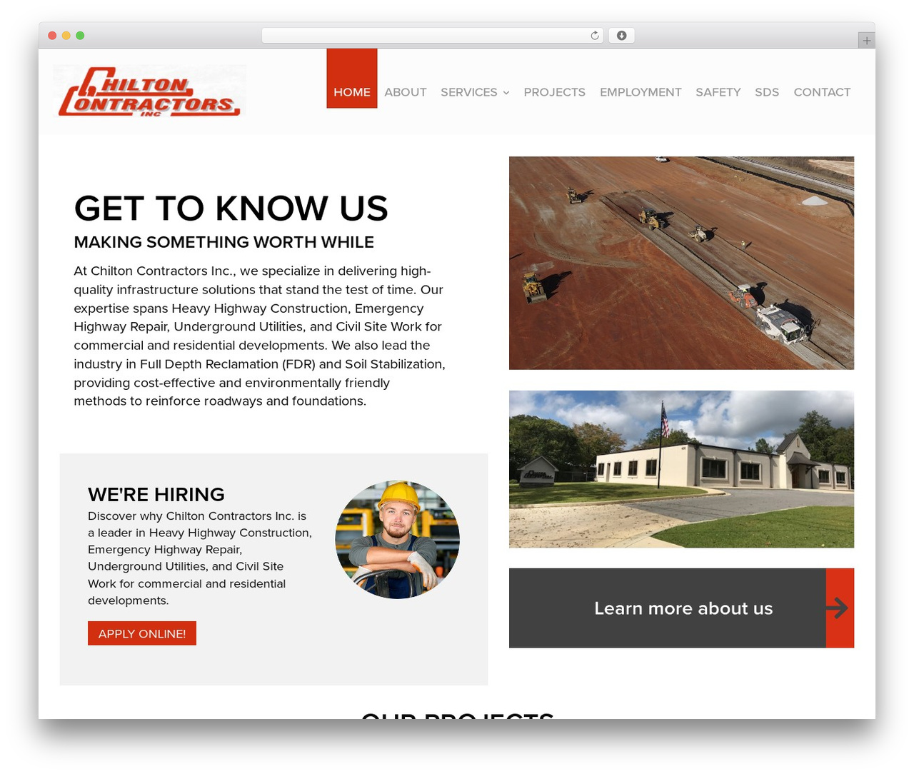 WP theme Create - chiltoncontractors.com WP theme Create - chiltoncontractors.com