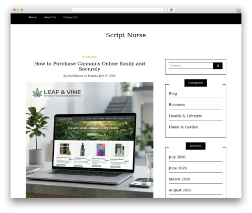 Writee free WordPress theme - scriptnurse.com Writee free WordPress theme - scriptnurse.com