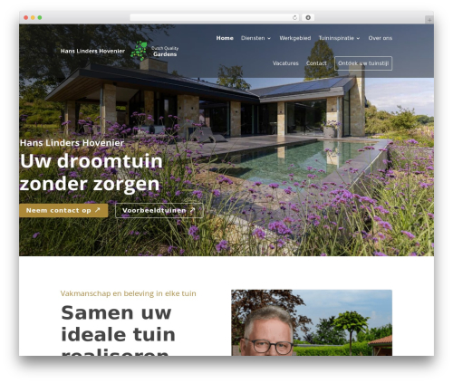 childTheme WordPress theme - hanslindershovenier.nl
