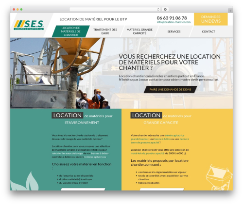 Creatic Base Responsive theme WordPress - location-chantier.com