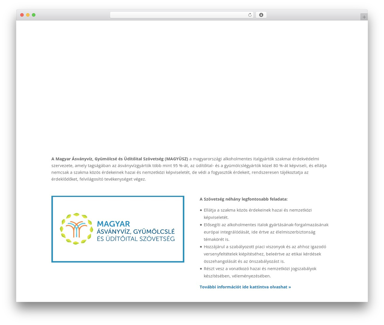 Divi WordPress theme - italszovetseg.hu
