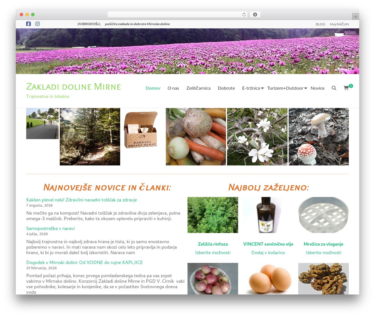 Spacious theme WordPress - zdmnatura.si Spacious theme WordPress - zdmnatura.si