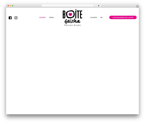 Sushico theme WordPress - boitegeisha.com Sushico theme WordPress - boitegeisha.com