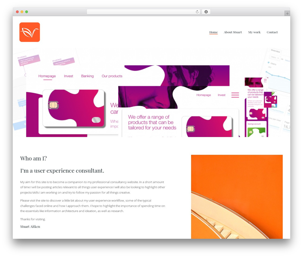 Theme WordPress Centaurus - stuartaitken.co.uk