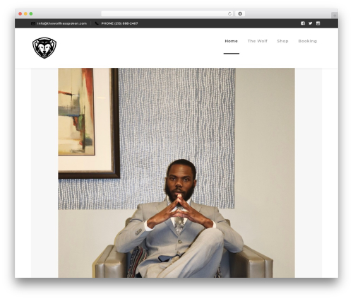 Theme WordPress TheCraft - thewolfhasspoken.com