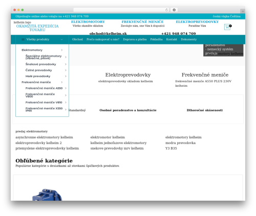 Et core plugin WordPress plugin - kelheim.sk