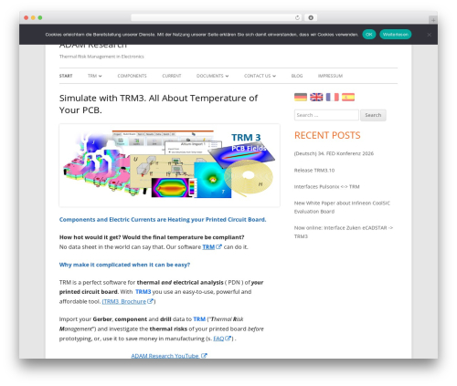 Tiny Framework free WordPress theme - adam-research.de Tiny Framework free WordPress theme - adam-research.de