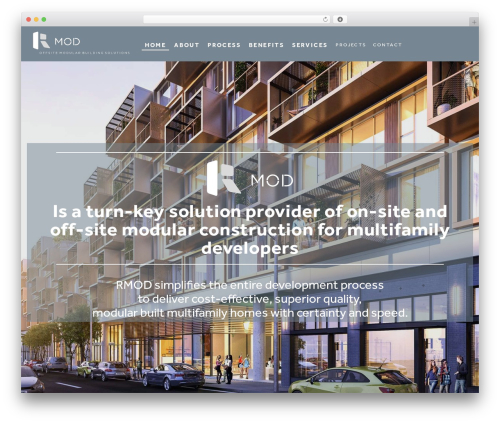 WordPress theme Relevant Group - rmod.com