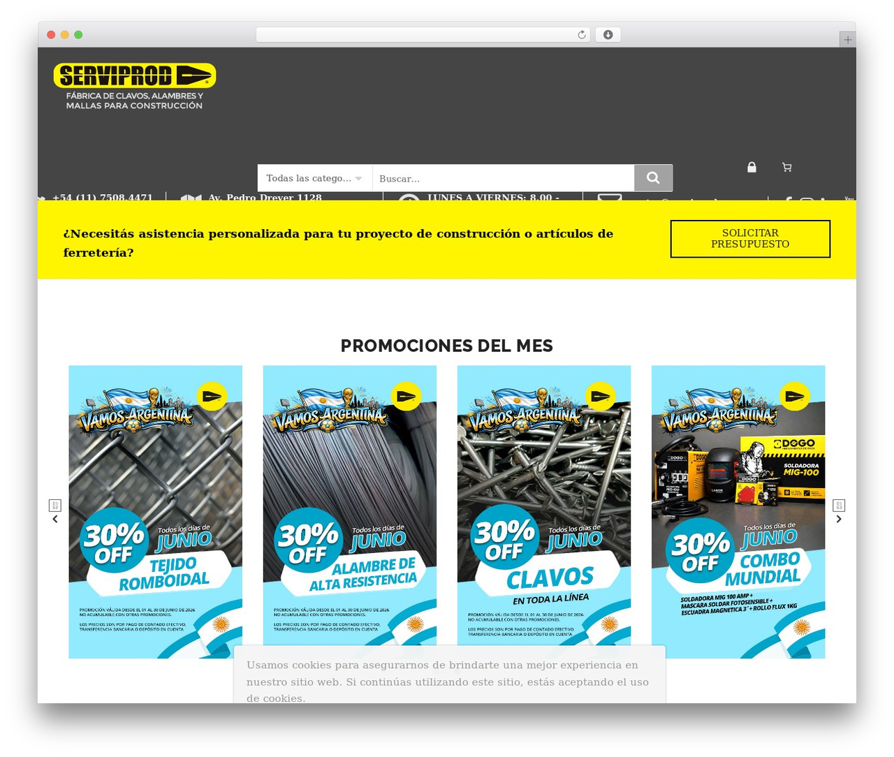 WordPress theme Xtocky - serviprod.com.ar WordPress theme Xtocky - serviprod.com.ar