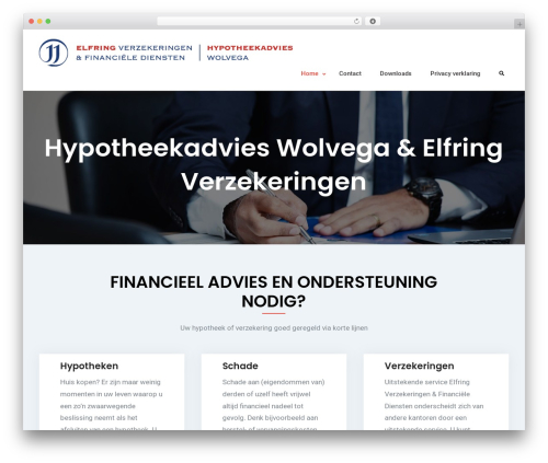 Business Capital free WP theme - hypotheekadvieswolvega.nl