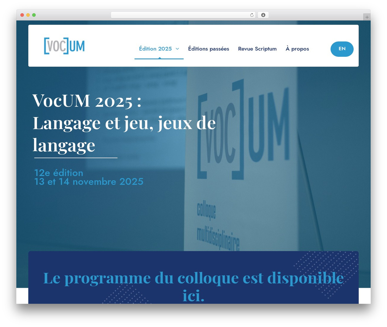 Confera WordPress theme - vocum.ca Confera WordPress theme - vocum.ca