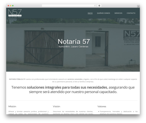Durus WordPress theme - n57.mx