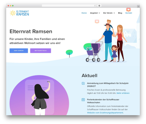 Exponent modules WordPress plugin - elternrat-ramsen.ch