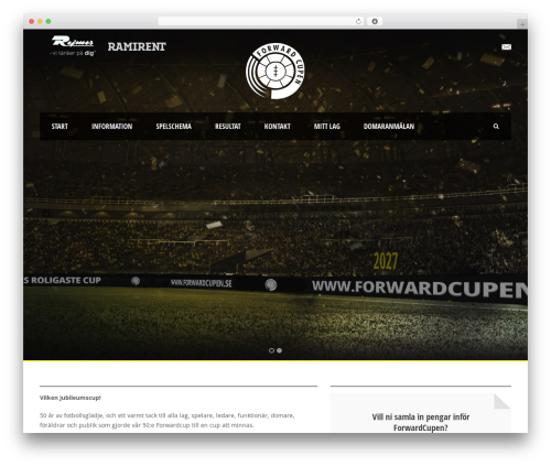 Goodlayers soccer WordPress plugin - forwardcupen.se