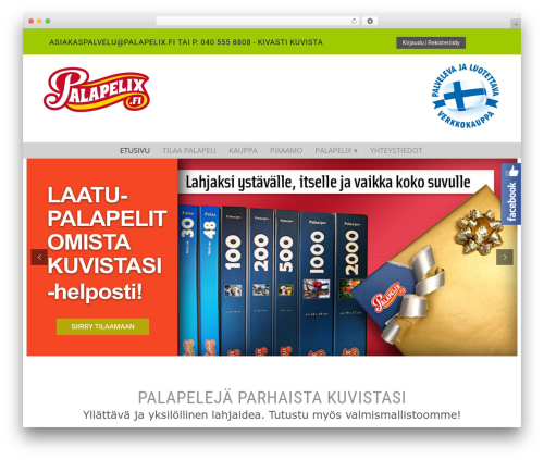 Arscode social slider WordPress plugin - palapelix.fi