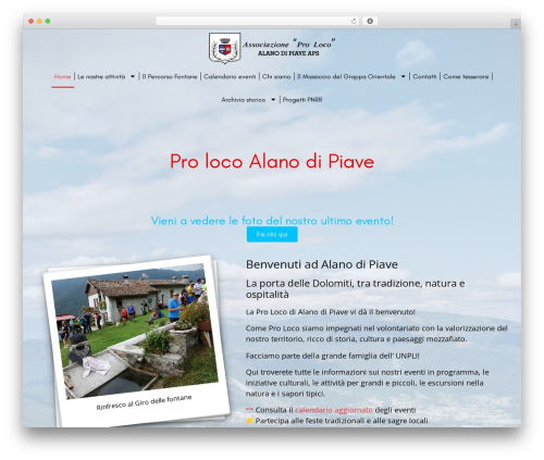 Events block for the events calendar WordPress plugin - prolocoalano.it