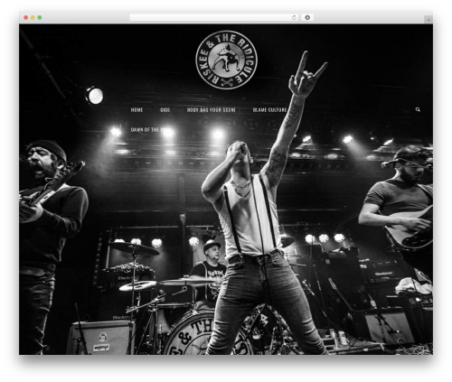 JamSession WordPress theme design - riskeeandtheridicule.com