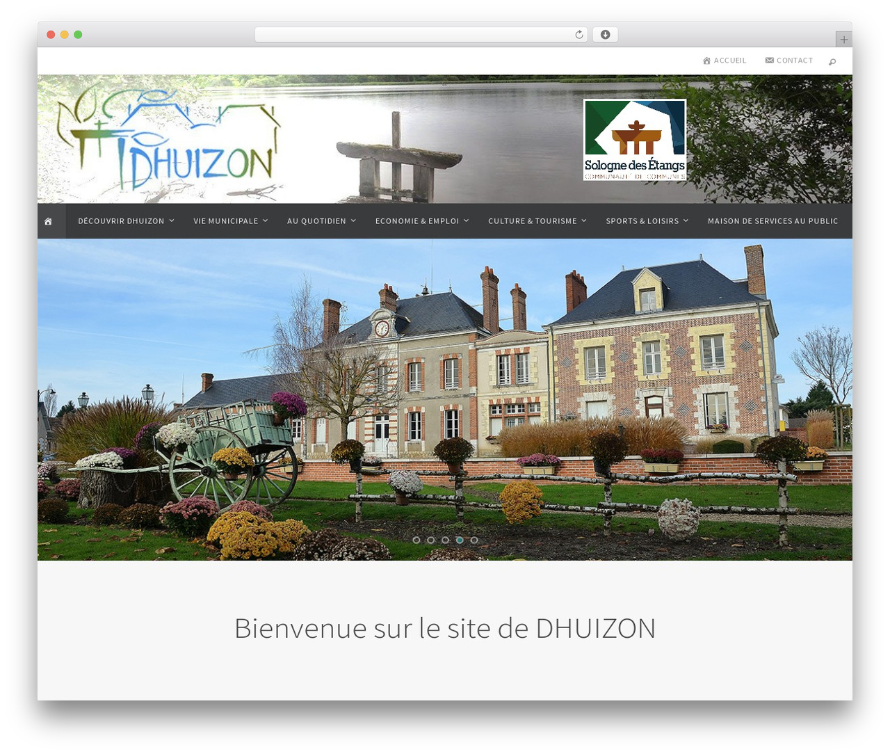 Nirvana WordPress theme - dhuizon.fr