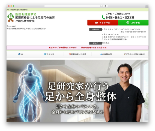 Selfull WordPress theme - totsuka-kobayashiseikotsuin.net