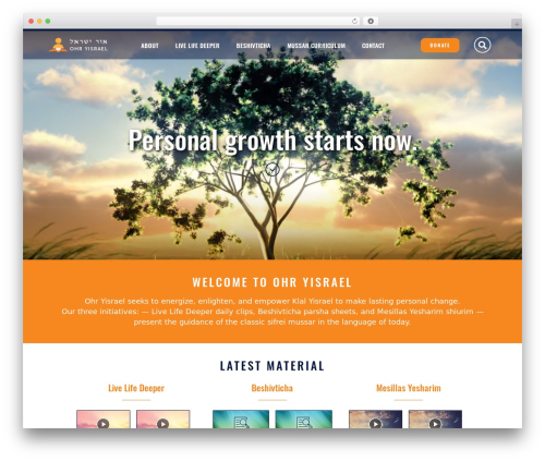 Search filter bb WordPress plugin - ohr-yisrael.com