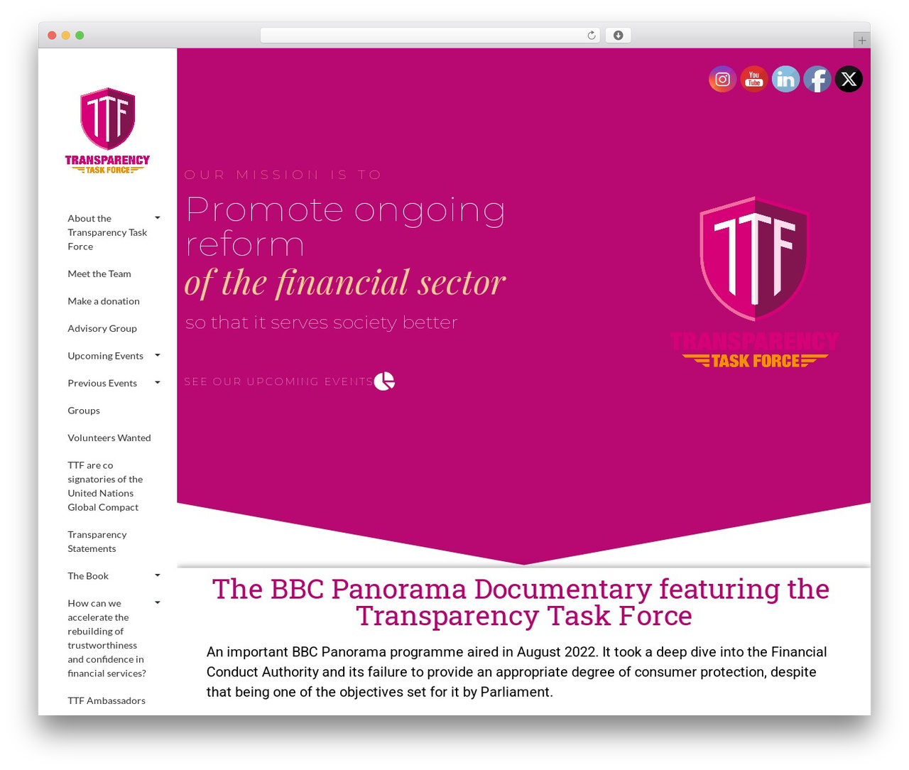 Theme WordPress TTF Theme - transparencytaskforce.org Theme WordPress TTF Theme - transparencytaskforce.org