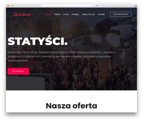 Trydo WordPress theme - acordeon.pl