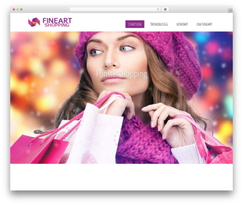 WordPress theme Helsinki - thefineartsshowcase.se
