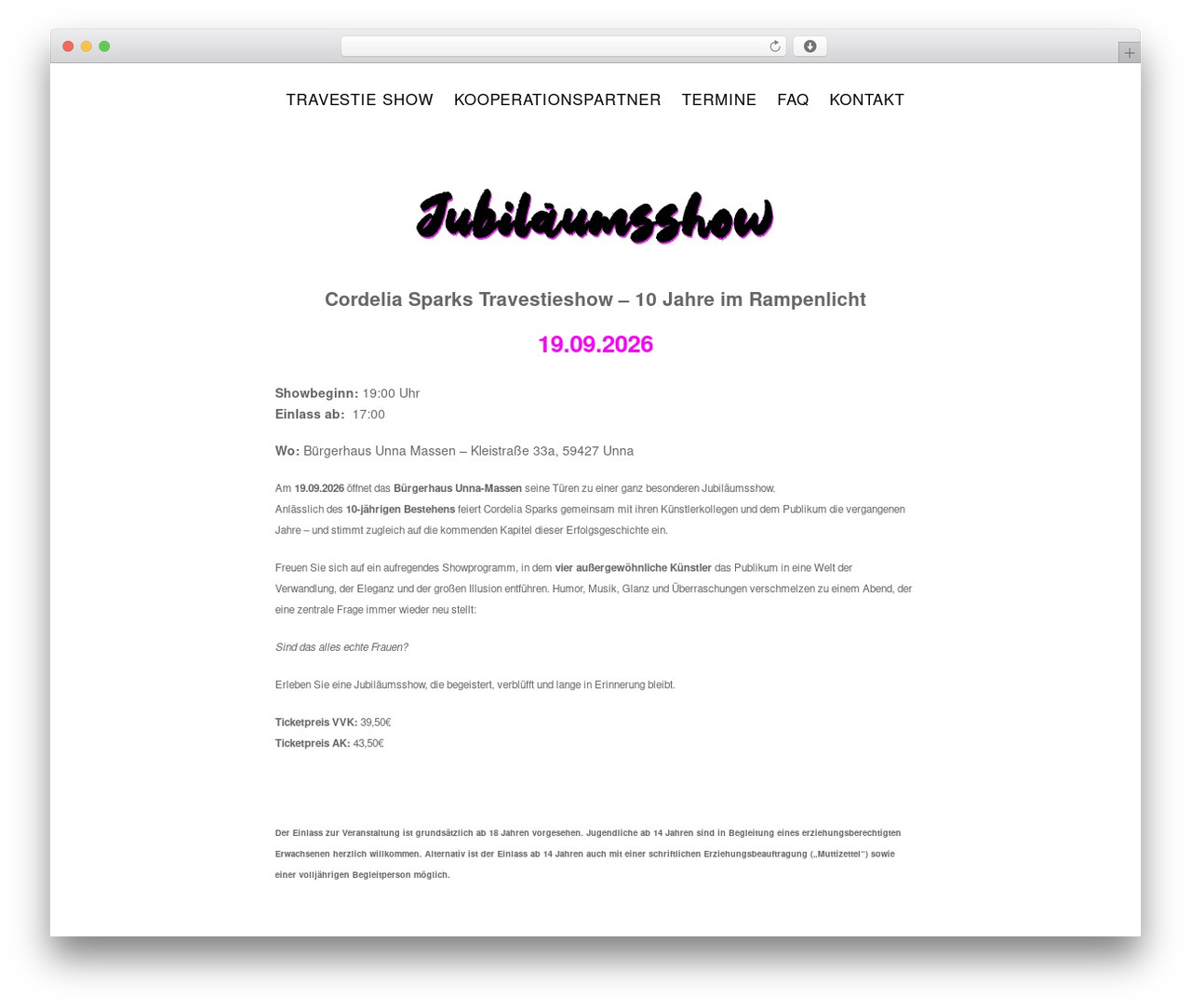 WordPress theme Divi - cordeliasparks.de