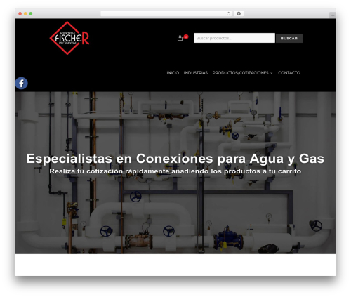 WordPress theme Elegante - ferreteriafischer.com