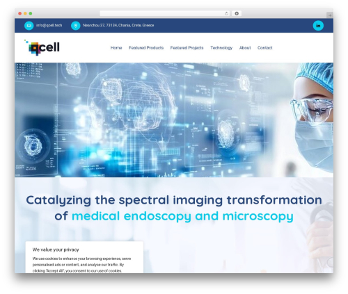 WordPress theme Medixi - qcell.tech