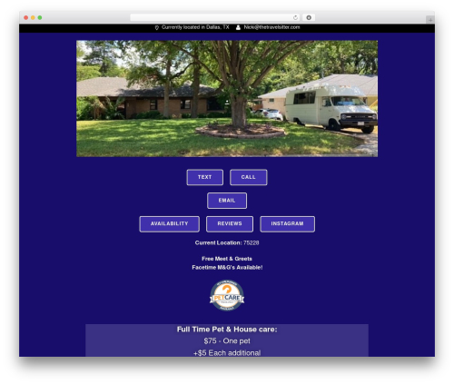 WordPress theme Pixy - thetravelsitter.com WordPress theme Pixy - thetravelsitter.com