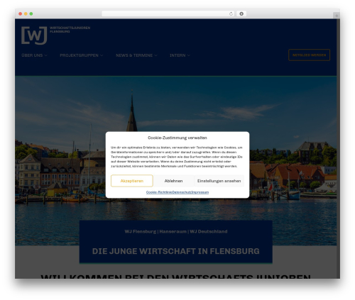 WordPress theme WJD Theme - wj-flensburg.de