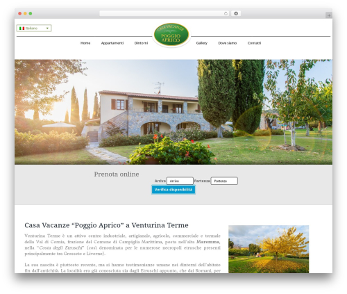 Yoona top WordPress theme - poggioaprico.it
