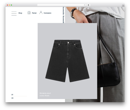 AC17 WordPress theme - ac17store.com