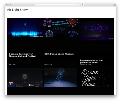 Theme customisations WordPress plugin - airlightshow.com