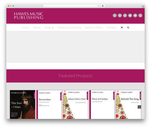 Customize Feeds for Twitter (twitter-tweets) free WordPress plugin - hawesmusic.com