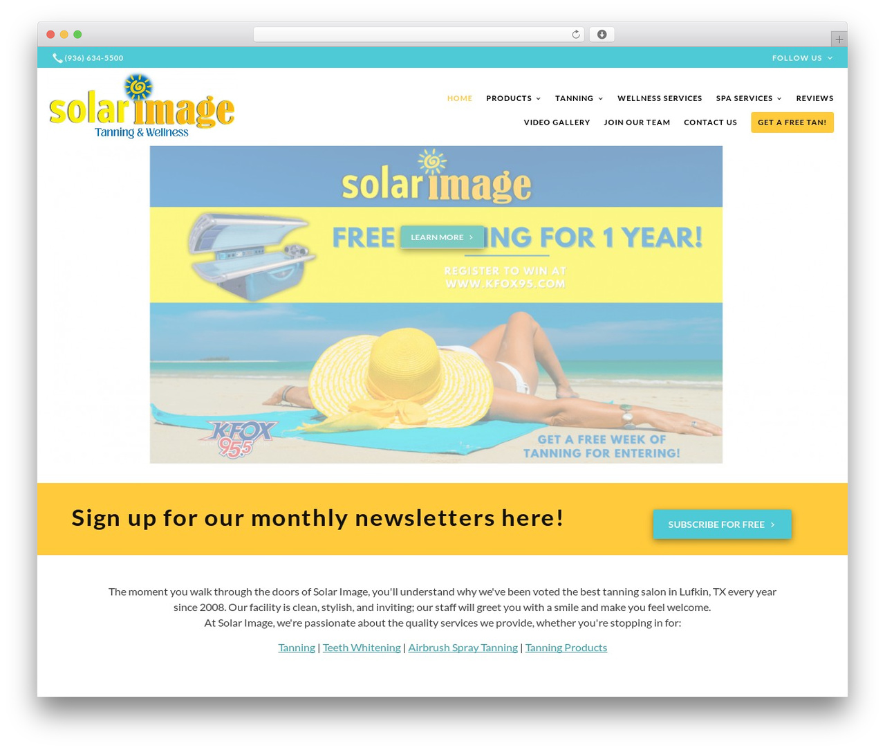 Beacon Theme WordPress theme - solarimagelufkin.com