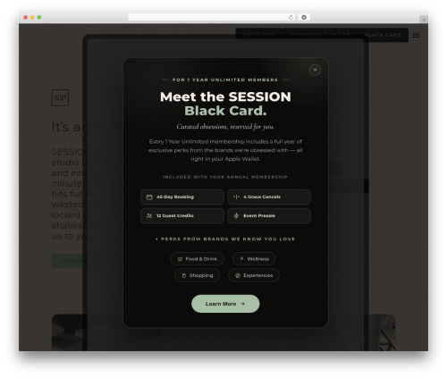 Dfd extensions WordPress plugin - sessionpilates.com