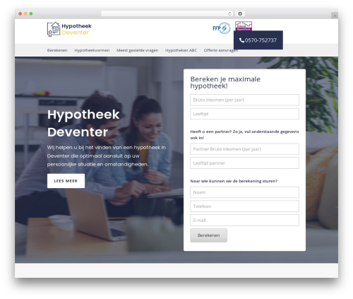 Divi theme WordPress - hypotheekdeventer.com