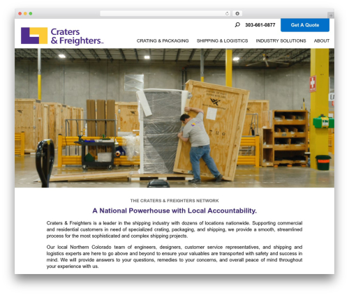Divi theme WordPress - cratersandfreightersnorthcolo.com