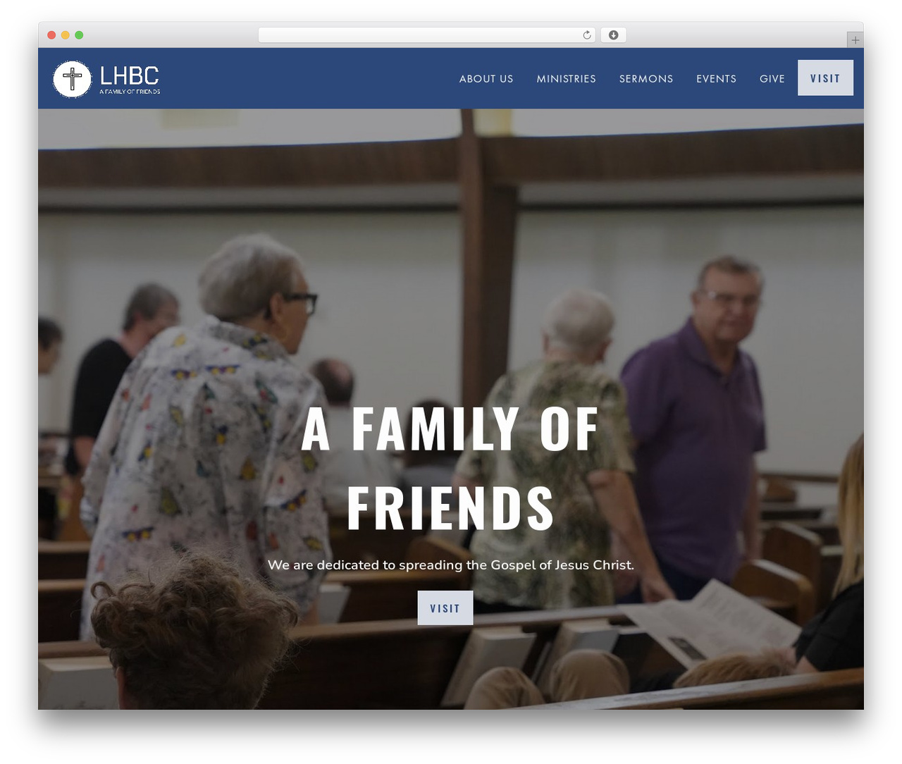 New Coast Media WP theme - lhbcsstx.com
