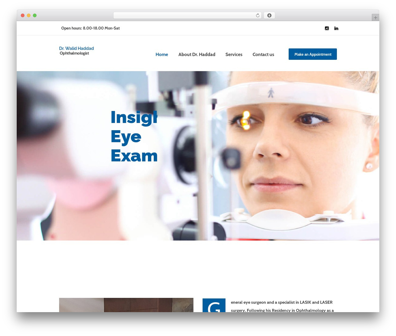 Optometry Child theme WordPress - walidhaddad.com Optometry Child theme WordPress - walidhaddad.com