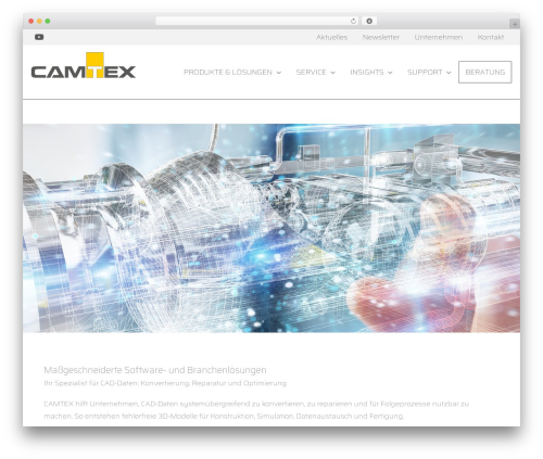 Theme WordPress Astra - camtex.de
