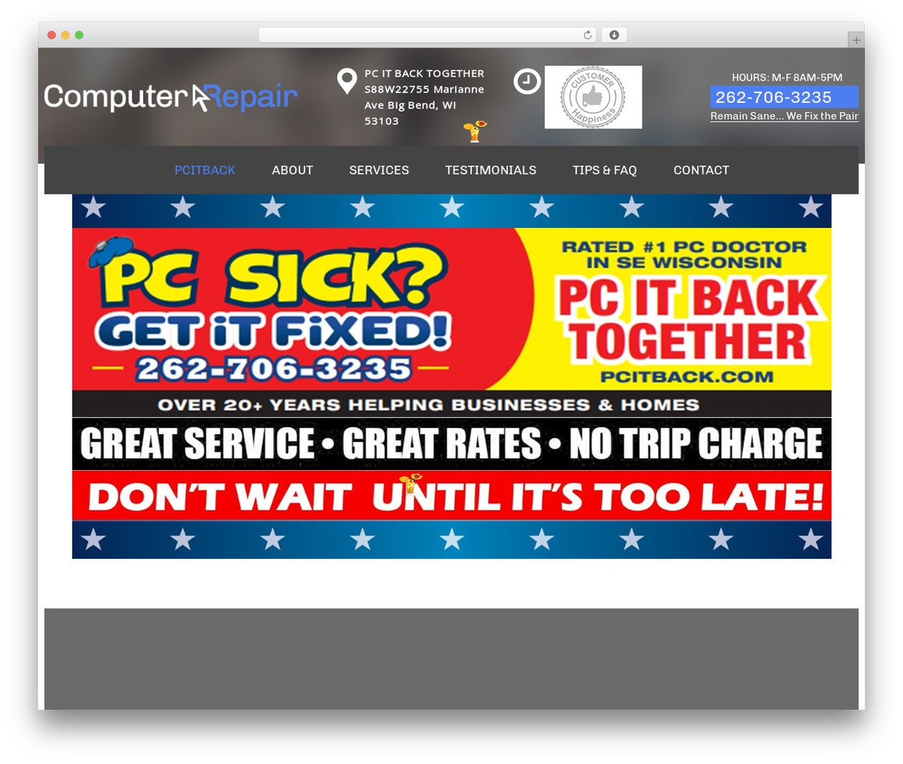 Theme WordPress Computer Repair - pcitback.com Theme WordPress Computer Repair - pcitback.com